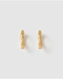 Arms Of Eve - Kira Gold Hoop Earrings - Maxi