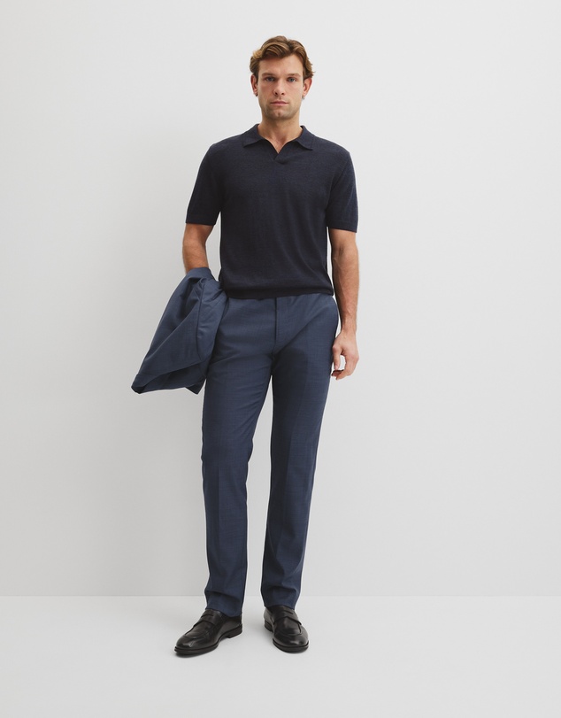 Country Road - Australian Merino Short Sleeve Trophy Knit Polo