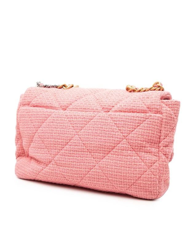 Chanel - Pre-Loved Maxi Tweed 19 Flap