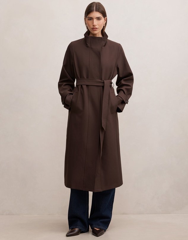 Forever New - Florence Funnel Neck Trench Coat