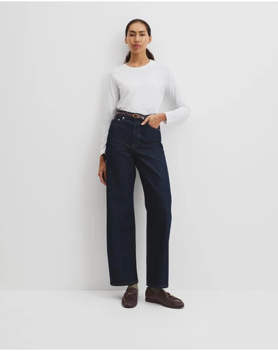 Country Road - Australian Good Earth Cotton Textured Slub T-shirt
