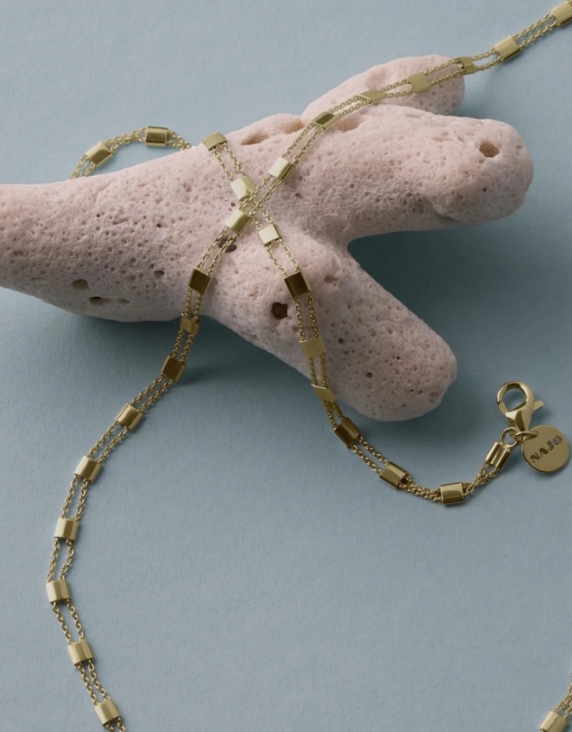 Najo - Summer Veil Yellow Gold Bracelet