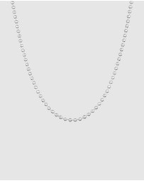 Kuzzoi - ICONIC EXCLUSIVE - Ball Chain Necklace in 925 Sterling Silver