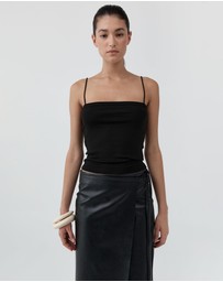 St. Agni - Organic Cotton Square Neck Camisole