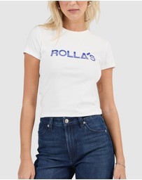 Rolla's - Classic Tee Faded Logo