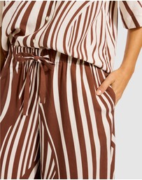 Seafolly - Coastline Drawcord Wide Leg Pant