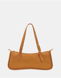 Longchamp - Looong Leather Shoulder Bag - Large