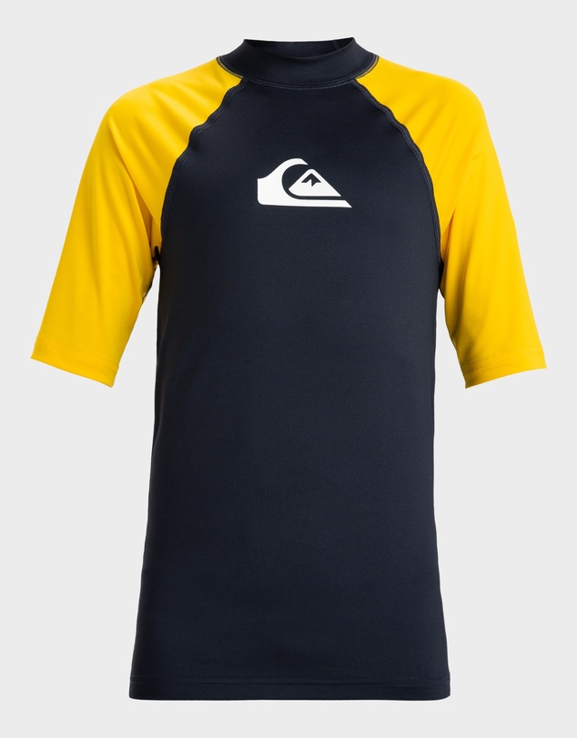 Quiksilver - Boys 4 to 16 Everyday UPF 50 Short Sleeve Rash Vest