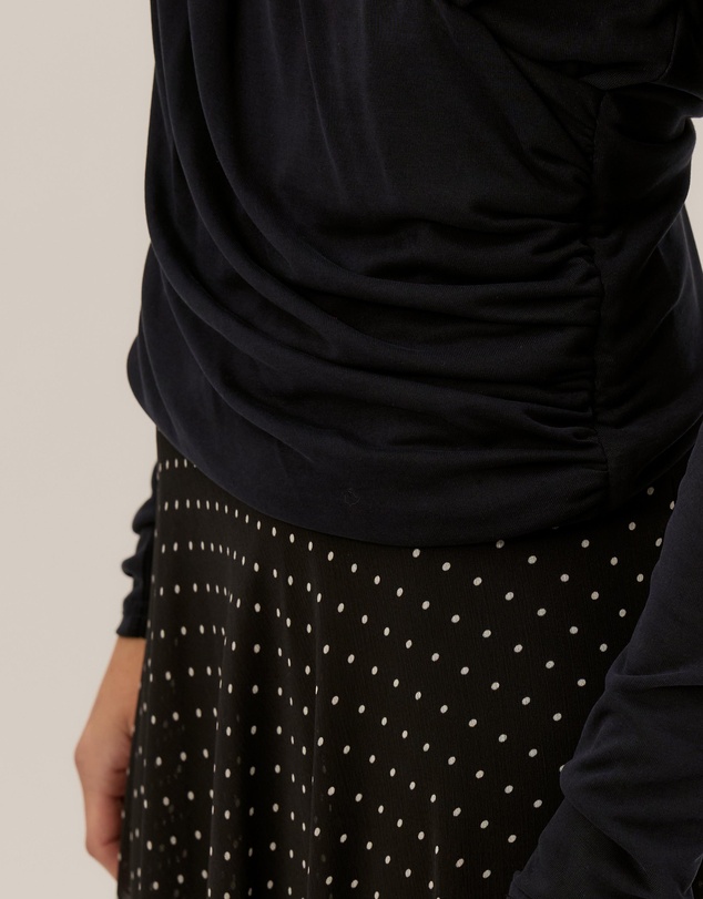 Tussah - Poppy Draped Jersey Top