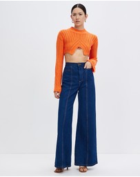 KAJA Clothing - Edana Top-Orange