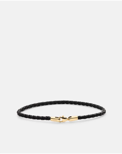 Daniel Wellington - Daniel Braided Leather Bracelet Sheffield 3.0mm G