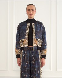 Aqua Blu Australia - Andromeda Cameron Bomber Jacket