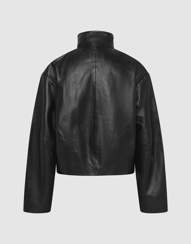 St. Agni - Cocoon Zip Leather Jacket