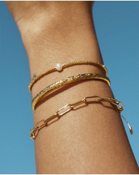 Arms Of Eve - River Gold and Pearl Bracelet