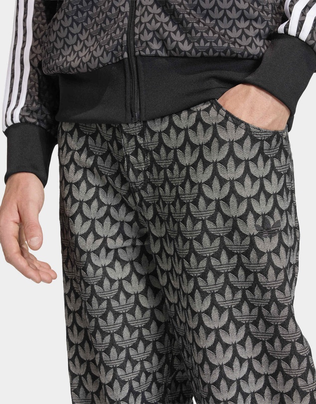 adidas Originals - DENIM LOOSE MONOGRAM PANTS Mens