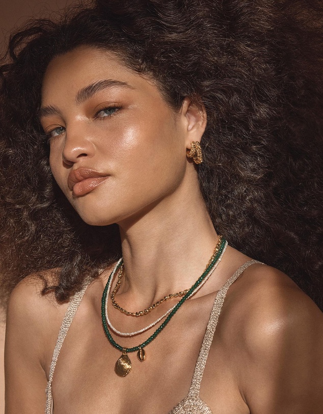 Amber Sceats - Evisa Necklace in Green