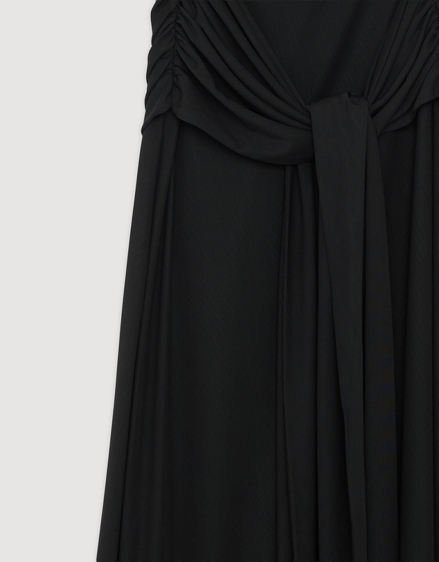 Revibe - Repaired CHANCERY Margot One Shoulder Drape Maxi Dress - AU 10