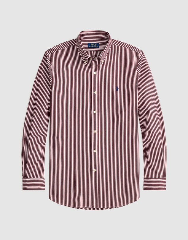 Polo Ralph Lauren - Custom Fit Striped Stretch Poplin Shirt