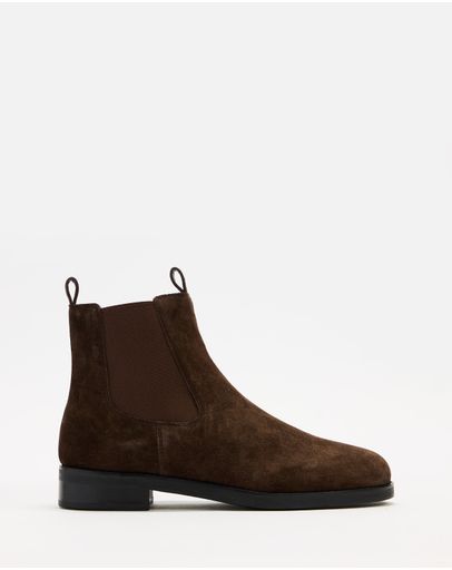 Brown Suede