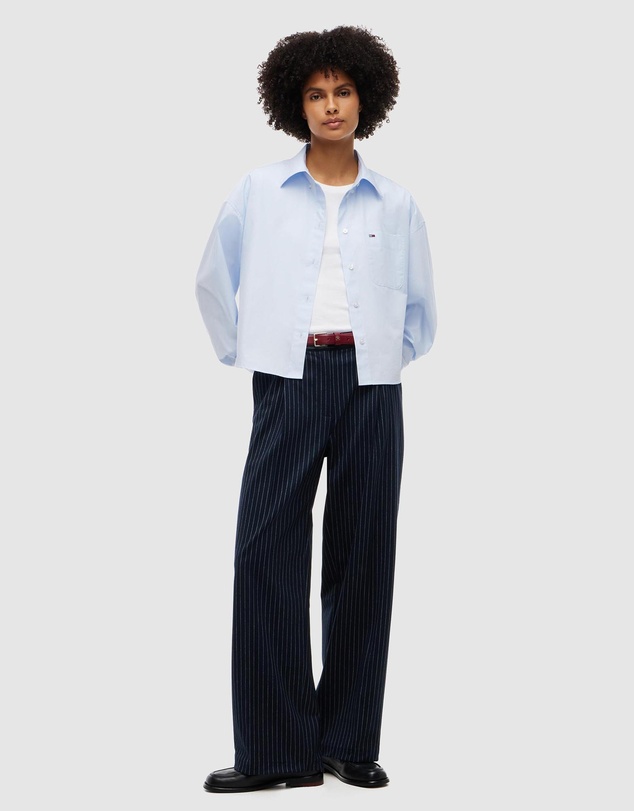 Tommy Jeans - OVS Crop Essential Shirt