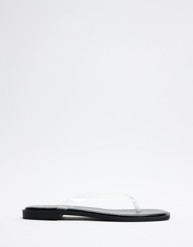 Dazie - Ruby Clear Thongs