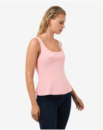 Forcast - Nikki Peplum Top