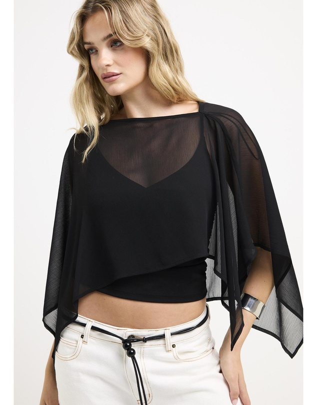 Alice In The Eve - Abigail Poncho Top