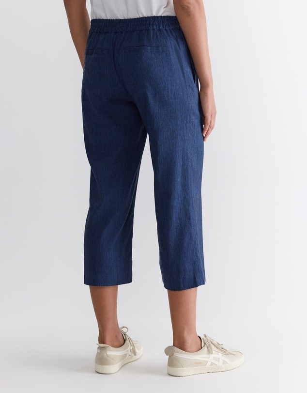 Sportscraft - Rosa Crop Linen Pant