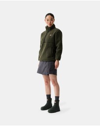 Hunter - Women's Tiorga 1/4 Zip Borg Fleece Kambaba