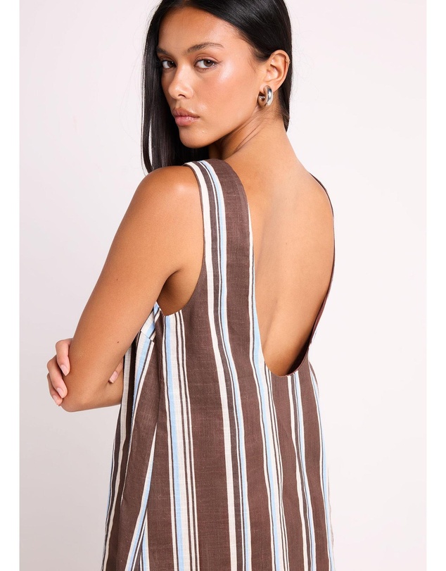 Subtitled - Tyra Stripes Mini Dress