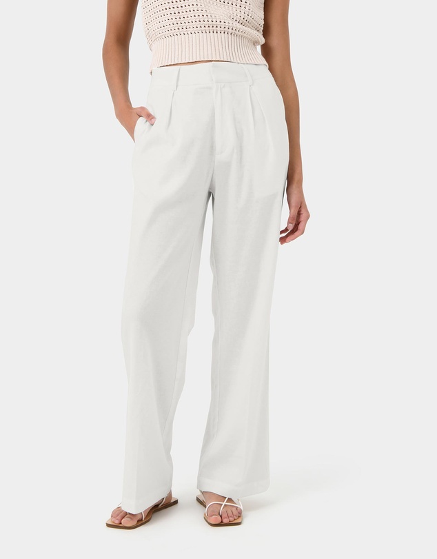 Forcast - Perry Linen Tailored Pants