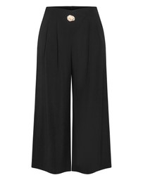 City Chic - Plus size Francesca Wide Leg Pant - black