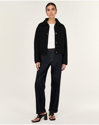 Staple the Label - Aura Knit Barn Jacket