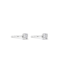 Michael Hill - 0.25 Carat TW Diamond Solitaire Stud Earrings in 18kt White Gold