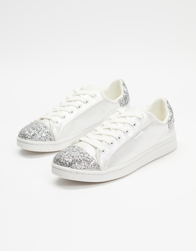 Holster - Stardust Glitter Sneaker - Pearl - Women's