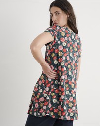 Seasalt - Seasalt Cornwall Multi Screenprint Tunic