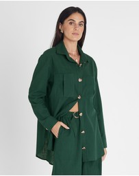 Heaven Australia - Emerald Boyfriend Shirt