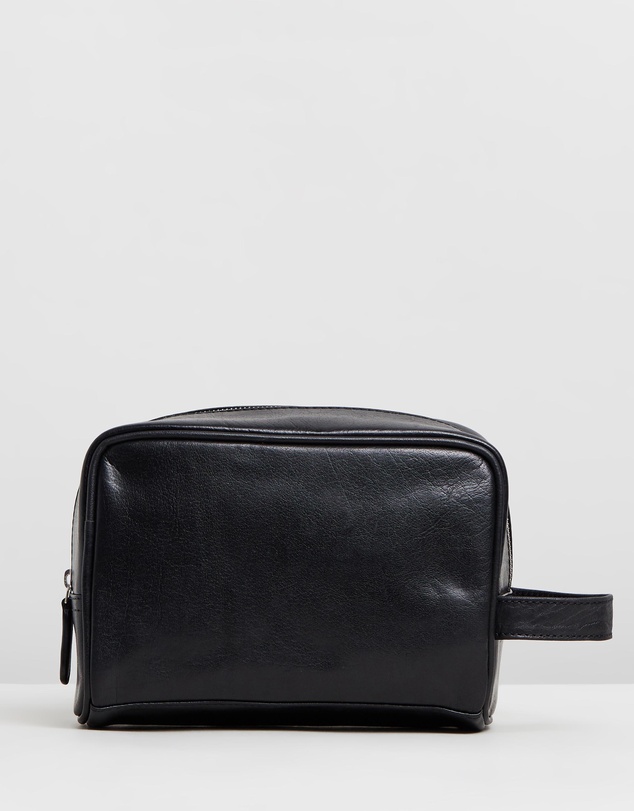 Staple Superior - George Leather Washbag