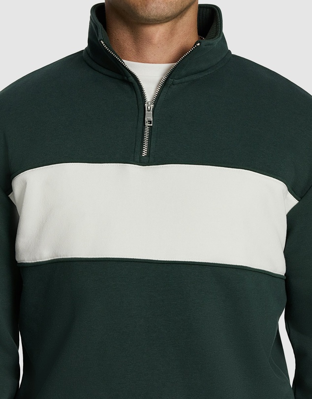 yd. - Logan 1/4 Zip Sweatshirt
