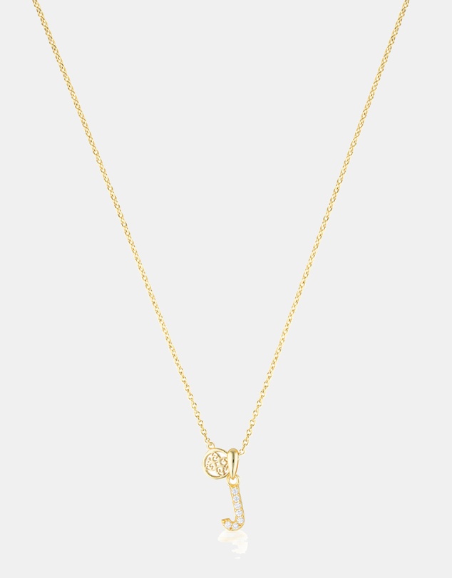 Georgini - Georgini Luxury Letters J Initial Pendant Gold