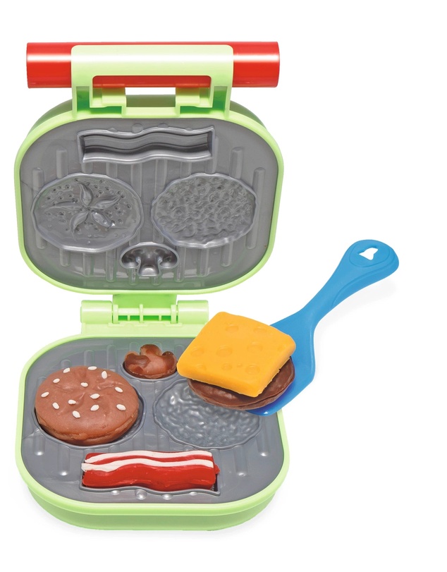 Icando - Burger Maker Dough Playset