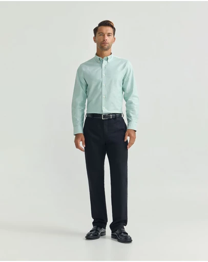 Oxford - Holloway Oxford Weave Cotton Shirt