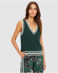 The Upside - Santa Fe Julia V Neck Vest