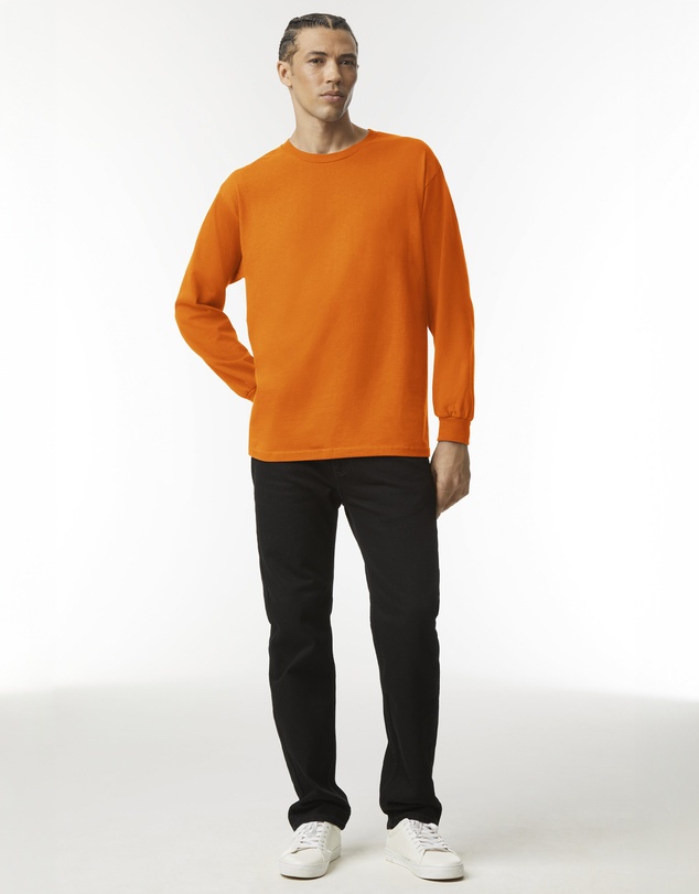 American Apparel - Unisex Long Sleeve Crew Neck T-Shirt
