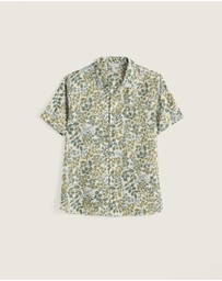Seasalt - Men's Blue Heron Short Sleeve Shirt