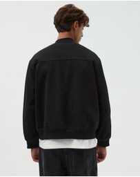 AERE - Wool Blend Bomber Jacket