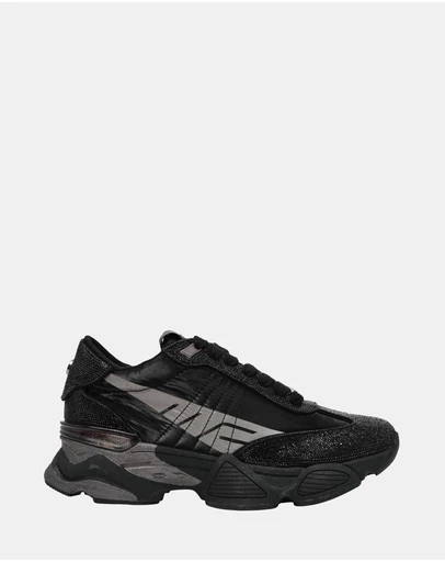 Steve Madden - Setback-R Black Sneakers