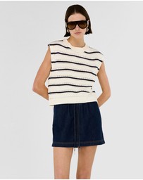 Staple the Label - Lea Denim Mini Skirt