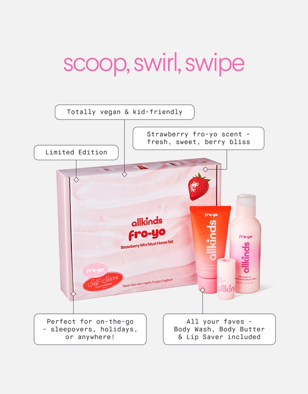 Allkinds - Strawberry Mini Must Haves