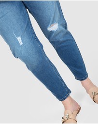 Love Your Wardrobe - Milly Distressed Stretch Jeans